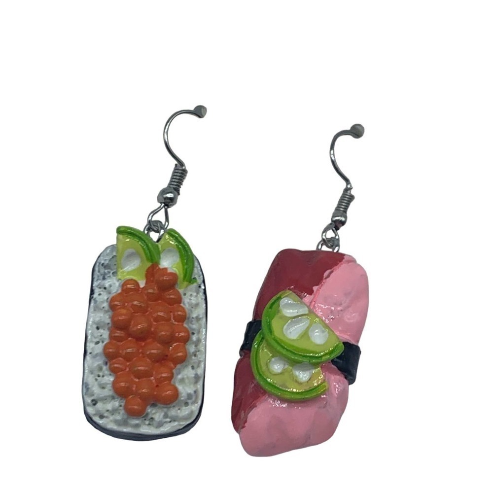 NEW sushi and fish egg earrings - Picture 12 of 16